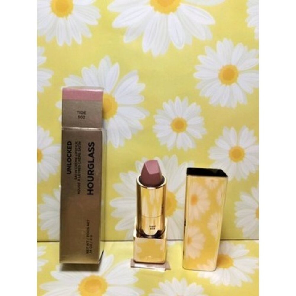 HOURGLASS UNLOCKED Soft Matte Lipstick 302 TIDE Full Size New Boxed $38